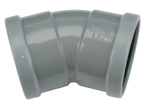 Wavin PVC RIO Courbe 30° FF 125 x 125 mm
