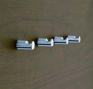 CROCHET PORTE-SERVIETTE VOLA 28MM - CM inox (set 4 pieces)