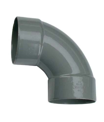 Wavin PVC à coller coude 88° FF 80 x 80 mm