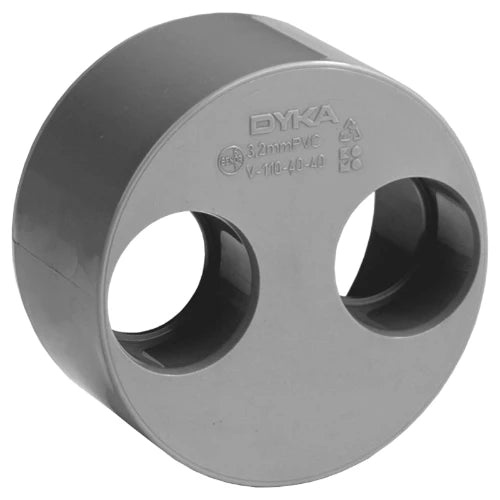 Wavin PVC à coller réduction MF 110 x 40 x 40 mm
