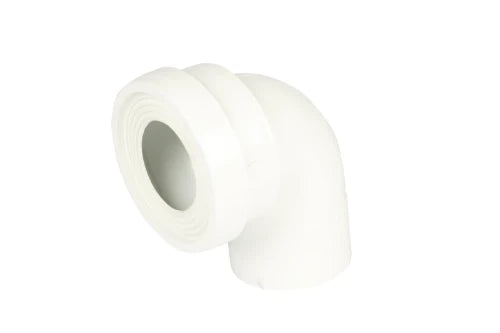 Wavin PVC à coller coude WC court 90° 90 mm