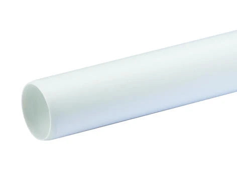 Wavin Wafix PP tuyau 40 x 3,0 mm (longueur 4m) - blanc - prix par mètre