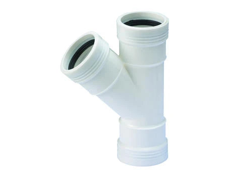 Wavin Wafix PP blanc té 45° FFF 32 x 32 x 32 mm