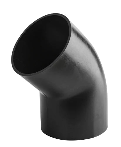 Wavin PE coude 45° 50 x 50 mm