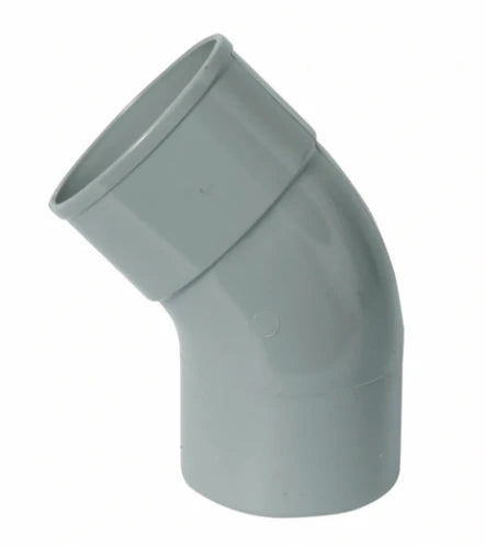 Wavin RWA PVC coude 45° MF 100 x 100 mm gris