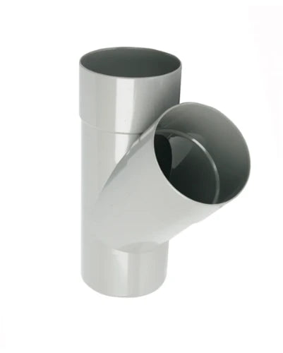 Wavin RWA PVC té 45° MFF 80 x 80 x 80 mm gris