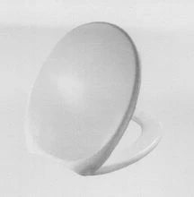 Pressalit 1000 abattant - blanc - charnière BG4 inox