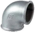 Atusa Galva 090 coude 90° FF 2 1/2 x 2 1/2