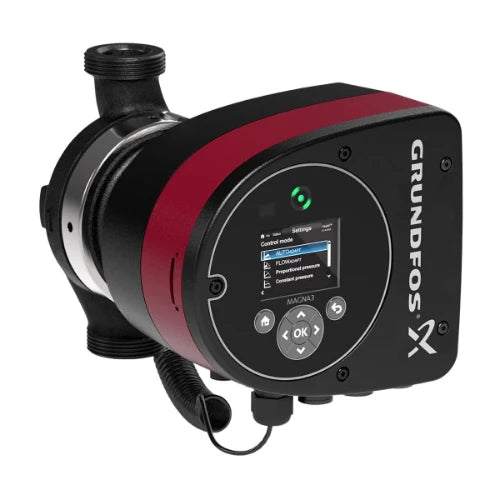 Grundfos Magna 3 circulateur 25-60 - 1x230V - 180 mm - PN6/10 - pour chauffage et refroidissement