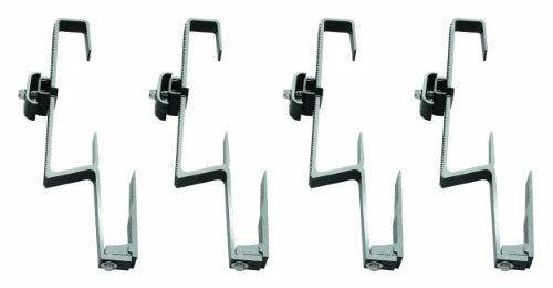 Vaillant auroTHERM profil de fixations pour tuile platte 1 set (4 pièces) pour 1 collecteur