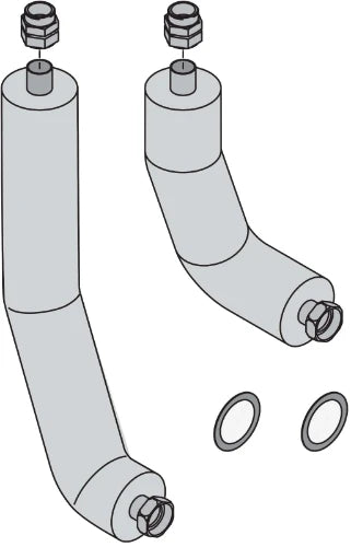 VAILLANT Cascade hydrau aansluiting 'vooraan' voor VC 466