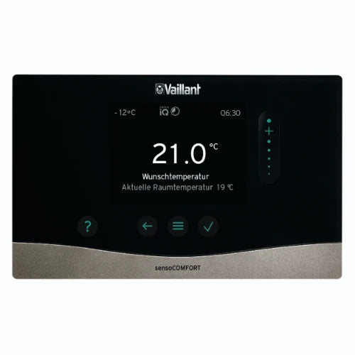 Vaillant sensoCOMFORT VRC 720 régulation climatique