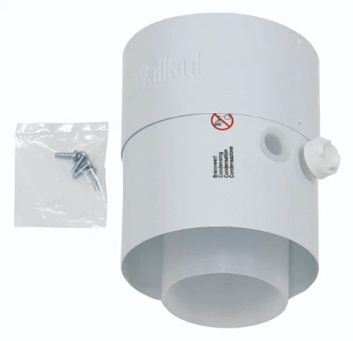 ADAPTATEUR VAILLANT 80 X 125 concentrique ,
