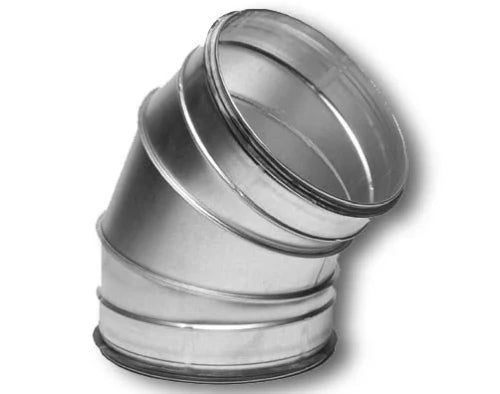 Sanutal Spiralit coude 45° MM 315 x 315 mm - avec joint - segmenté