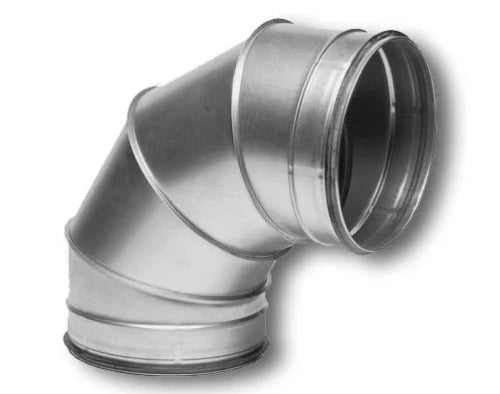 Sanutal Spiralit coude 90° MM 250 x 250 mm - avec joint