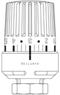 THERMOSTAT RADIATEUR UNI LH M30 X 1,5 blanc graduation avec position zero - 7-28°C