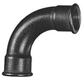 Atusa Noir 002 courbe 90° FF 3/8 x 3/8