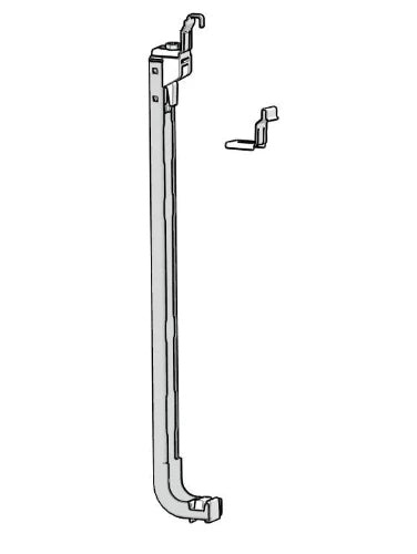 Rofix U2 console pour standard crochet réglable par set hauteur 50cm, Type 9