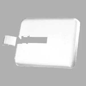 Rofix rosace ral 9010 blanc pur pour plaque sol de la console sur pied
