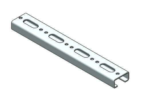 Rofix rail 15 mm X 30 mm X 2 mm zingué per 2 mètres profil C