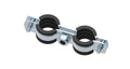 Rofix CLD collier de montage double 4/4 (boite de 50 pièces) avec caoutchouc