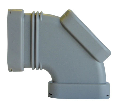 Zehnder ComfoFlat 51 coude 90° horizontal