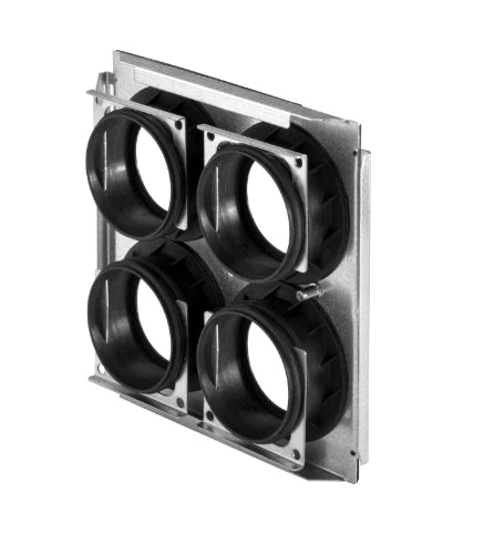 Zehnder ComfoWell 220 plaque de raccordement 4x ComfoTube 90 - CW-M 220