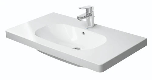 Duravit D-Code lavabo 850 x 485 mm - blanc - avec trou de robinet - avec trop-plein