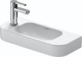 Duravit Happy D.2 lave-mains 500 x 220 mm - blanc - avec trou de robinet droite - sans trop-plein
