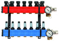 SBK Komfort 4010 collecteur chauffage sol avec débitmètres 10-145 l/h 4/4 x 7 EK3/4