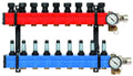 SBK Komfort 4010 collecteur chauffage sol avec débitmètres 10-145 l/h 4/4 x 9 EK3/4