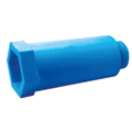 Nathan Speciepluggen 1/2" - blauw + o-ring