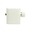Vasco set de vanne équerre EK3/4 - RAL 9016 blanc signalisation - droit en dessous