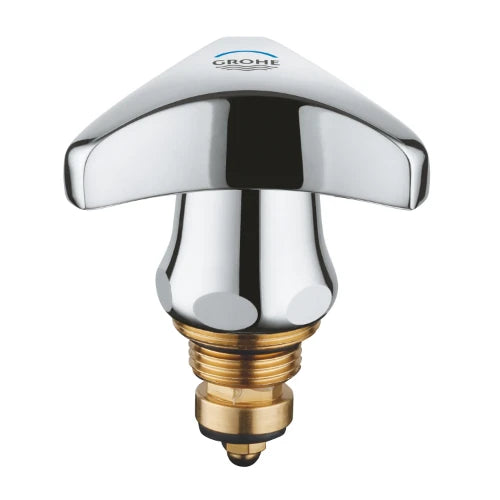 Grohe Atlanta Trecorn tête de robinet 3/8 - chromé - index bleu