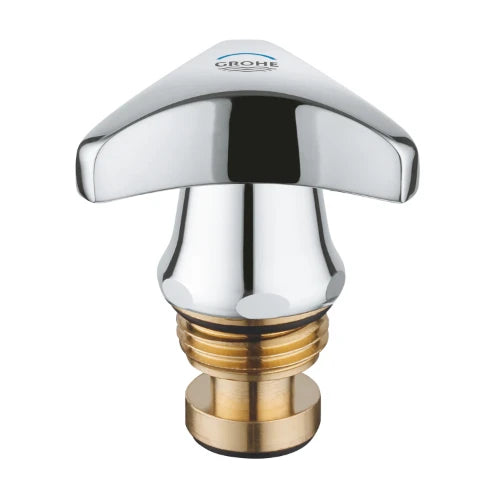 Grohe Atlanta Trecorn tête de robinet 1/2 - chromé - index bleu