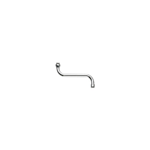 Grohe bec d'écoulement 3/4 forme-S chromé avec mousseur, orientable, saillie 150 mm