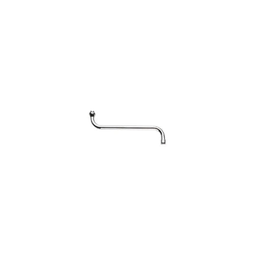 Grohe bec 3/4 forme-S chromé avec brise-jet - pivotable - sailli 300 mm