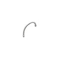 Grohe bec Costa M22 forme-U chromé avec brise-jet - pivotable - sailli 185 mm