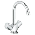 Grohe Costa L mélangeur lavabo - chromé - avec bec orientable - avec porte-chainette