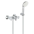 Grohe Costa L mitigeur bain 1/2 - chromé - avec solo garniture de douche