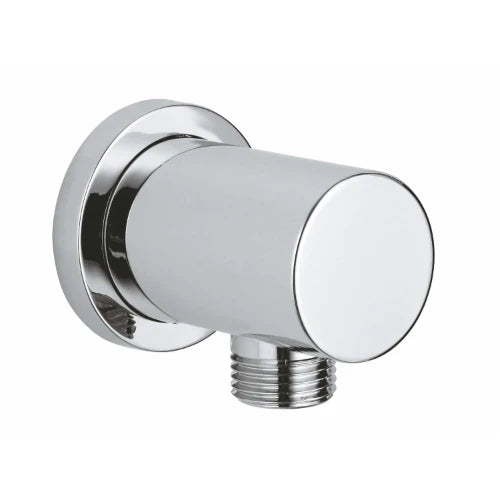 COURBE A ENCASTRER GROHE LINEARE 1/2 chromé avec clapet AR coude à encastrer
