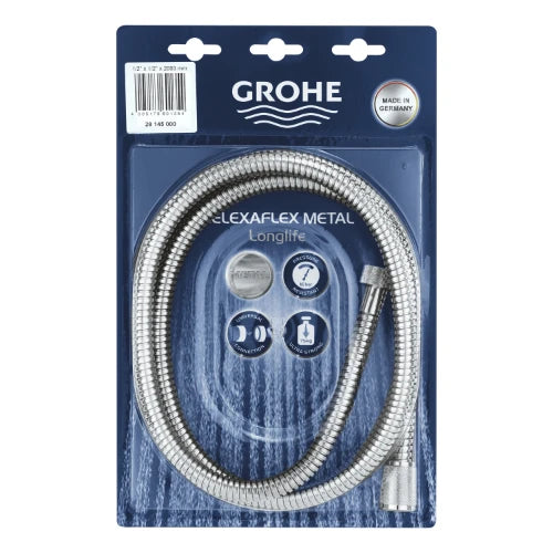 Grohe Relaxa flexible 2000 mm métal