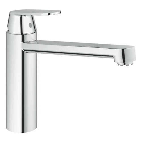 Grohe Eurosmart Cosmopolitan mitigeur cuisine- chromé bec semi-haut - pour boiler écoulement libre