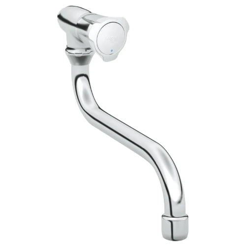 Grohe Costa L robinet lavabo 1/2 bec S chromé montage mural,orientable,saillie 200 mm,avec mousseur