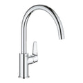 Grohe Baucurve mitigeur cuisine bec haut