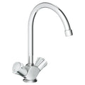 Grohe Costa L mélangeur cuisine - chromé - avec bec orientable - sans porte-chainette
