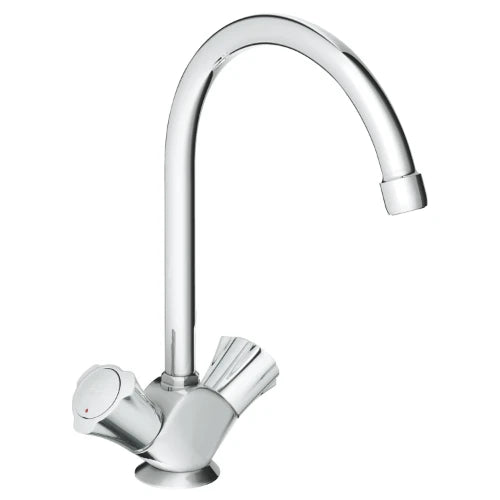 Grohe Costa L mélangeur cuisine - chromé - avec bec orientable - sans porte-chainette