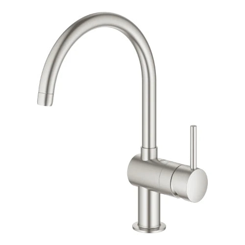 Grohe Minta mitigeur cuisine 1/2 supersteel