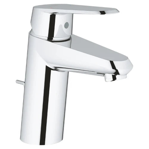 Grohe Eurodisc Cosmopolitan mitigeur lavabo - Ecojoy - chromé - avec vidage automatique - corps mince