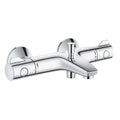 Grohe Grohtherm 800 robinet thermostatique bain - chromé - approuvé Belgaqua